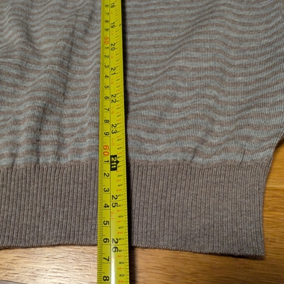 St. Croix Wool Blend Crewneck,XL - Picture 6 of 9